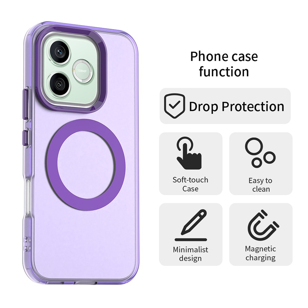 Carcasa de protectie pentru Honor 600 Lite, mov