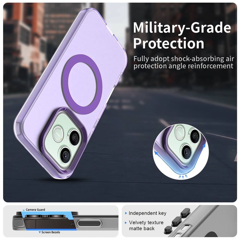 Carcasa de protectie pentru Honor 600 Lite, mov