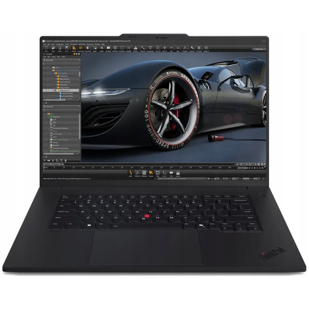Laptop Lenovo ThinkPad P1 G7, Intel Core Ultra 9 185H, 64GB 4TB SSD, 16" WUXGA 1920*1200 IPS, Nvidia RTX 2000 Ada 8GB, Windows 11 Pro