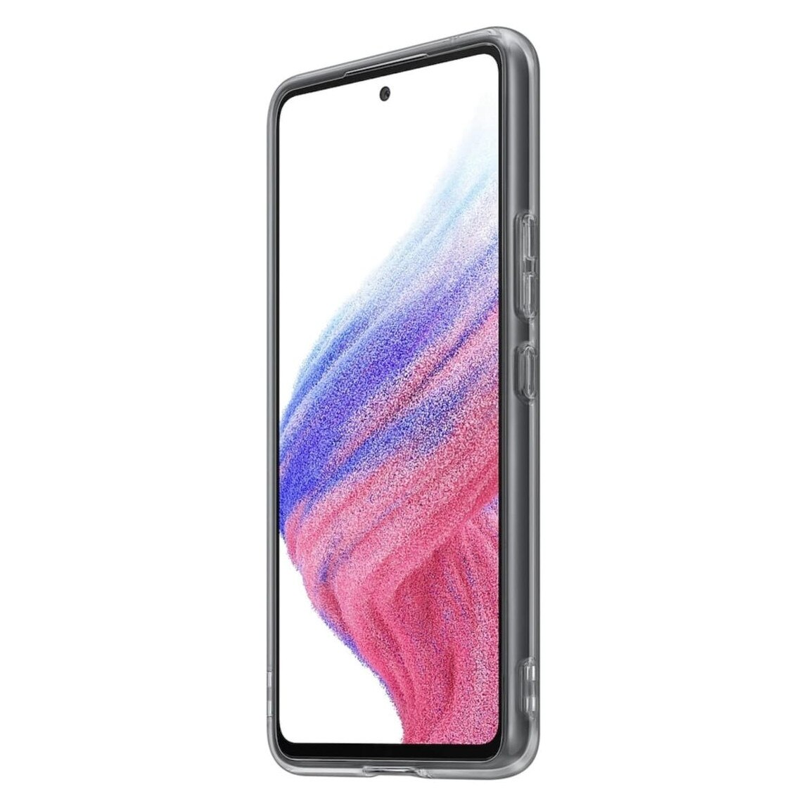 Husa de protectie Soft Clear Cover pentru Samsung Galaxy A53 5G, Black