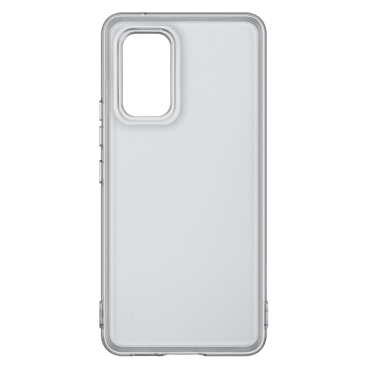 Husa de protectie Soft Clear Cover pentru Samsung Galaxy A53 5G, Black