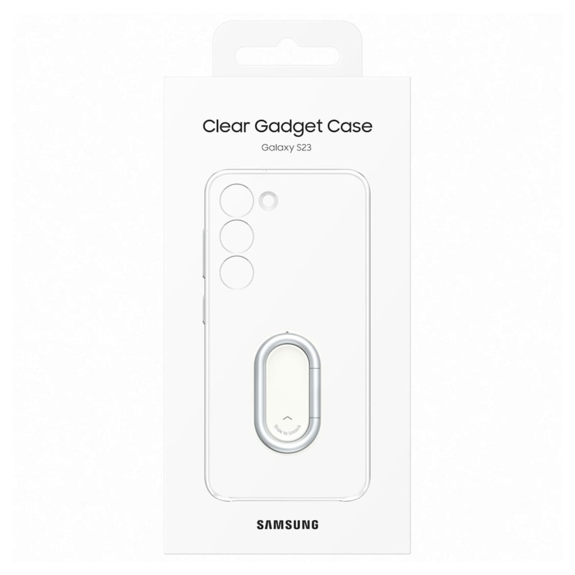 Husa de protectie Clear Gadget Case pentru Samsung Galaxy S23, Transparent