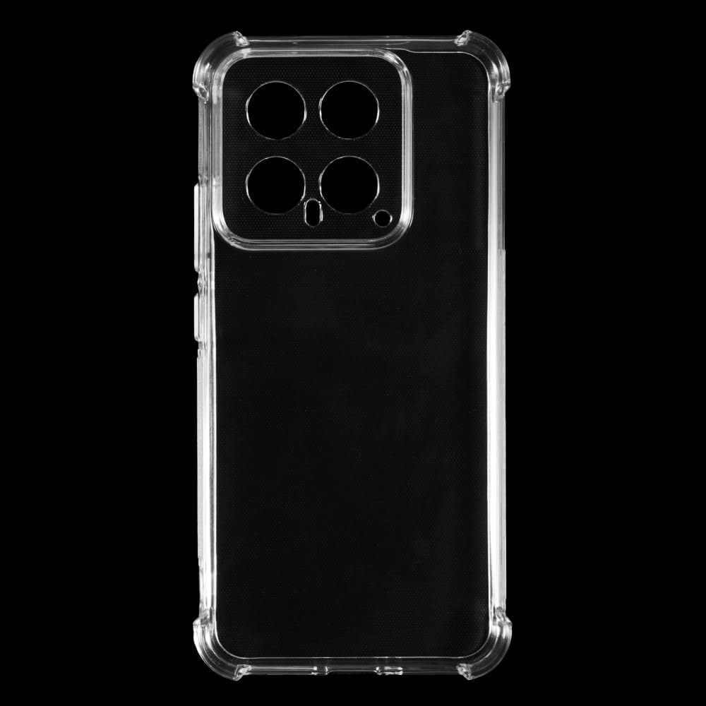 Husa de protectie compatibila cu Xiaomi 14, Clear Design Pro, Slim Fit, Antisoc, Colturi intarite, Silicon, Transparenta