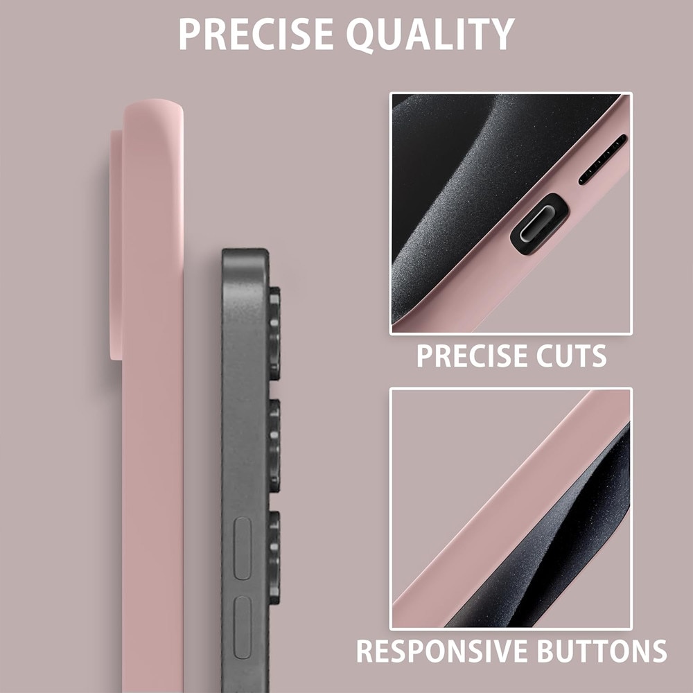 Husa Protectie din Silicon pentru Samsung Galaxy S22 Plus, Decupaje Precise, Stylish Anti-Slip Design, Materiale de Calitate Superioara, Roz pal