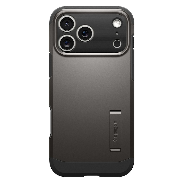 Carcasa Spigen Tough Armor T Mag cu Magsafe compatibila cu iPhone 17 Pro Max, Gri