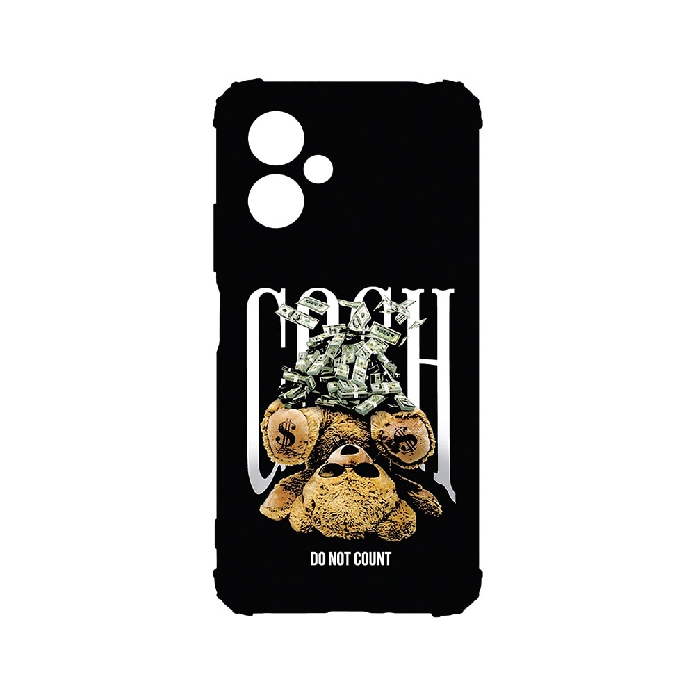 BestCase® Husa Anti Shock 1.5MM, compatibila cu Motorola Moto G14, Teddy Bear Money, Air cushion Technology, AS 1460
