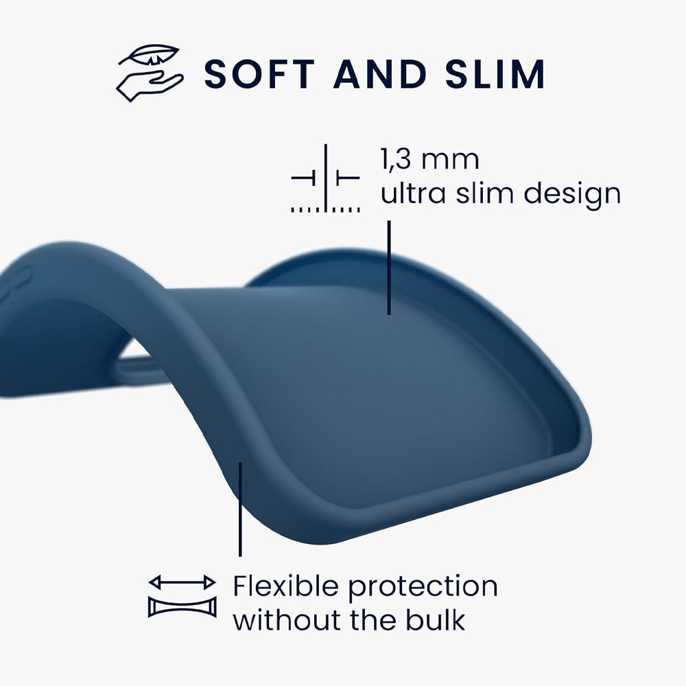 Husa Protectie din Silicon pentru Honor 90, Decupaje Precise, Stylish Anti-Slip Design, Materiale de Calitate Superioara, Albastru
