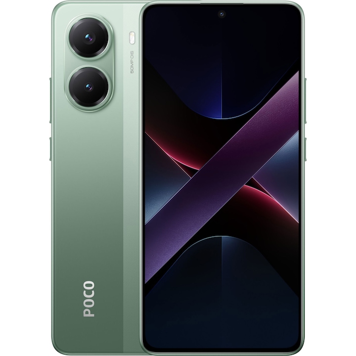 Telefon mobil Poco X7 Pro, 12GB RAM, 512GB, 5G, Green