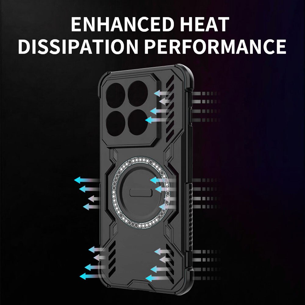 Husa pentru Motorola Edge 70 Pro TitanGuard MagGrip Ultra-Rezistenta cu Protectie Camera, Colturi Ranforsate si Compatibilitate MagSafe - albastru