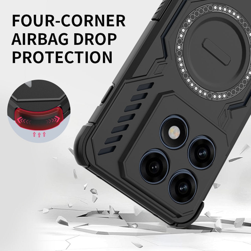 Husa pentru Motorola Edge 70 Pro TitanGuard MagGrip Ultra-Rezistenta cu Protectie Camera, Colturi Ranforsate si Compatibilitate MagSafe - albastru