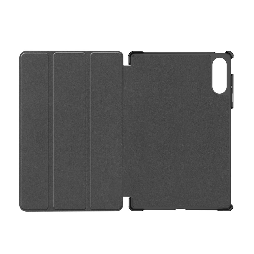 Husa pentru Lenovo Idea Tab Pro Gen 2 Comari® EliteCover, protectie 360°, piele ecologica, bumper rigid, stand tri-fold, Graffiti