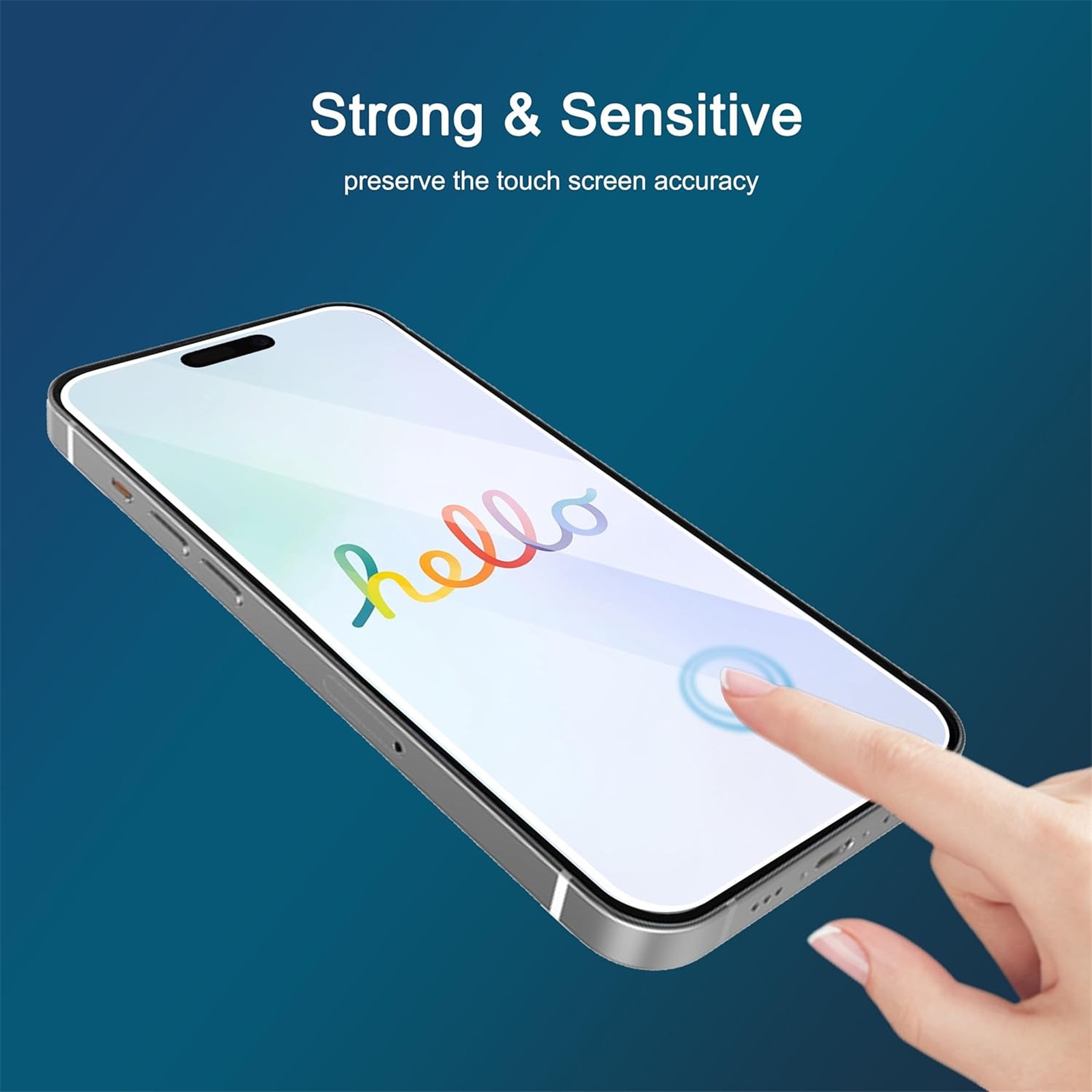 Folie protectie pentru iPhone 17 Pro, UFOTSAM, set 2 buc, sticla securizata 9H, transparent, kit de instalare inclus
