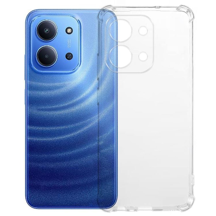 Husa pentru Xiaomi Redmi 15C 4G / 15C 5G, Gadget Galaxy, Anti Shock 1.5mm, Protectie Camere, Transparent
