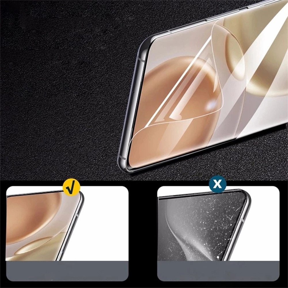 Folie Comando ElastoSafe compatibila cu Motorola Edge 60 Fusion, Microcapsule self-healing, Elastomer flexibil, Protectie sigura, Lipici pe intreaga suprafata, Montare rapida si usoara, Compatibila cu senzorul de amprenta, Full Surface