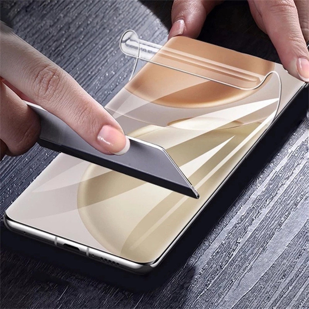 Folie Comando ElastoSafe compatibila cu Motorola Edge 60 Fusion, Microcapsule self-healing, Elastomer flexibil, Protectie sigura, Lipici pe intreaga suprafata, Montare rapida si usoara, Compatibila cu senzorul de amprenta, Full Surface