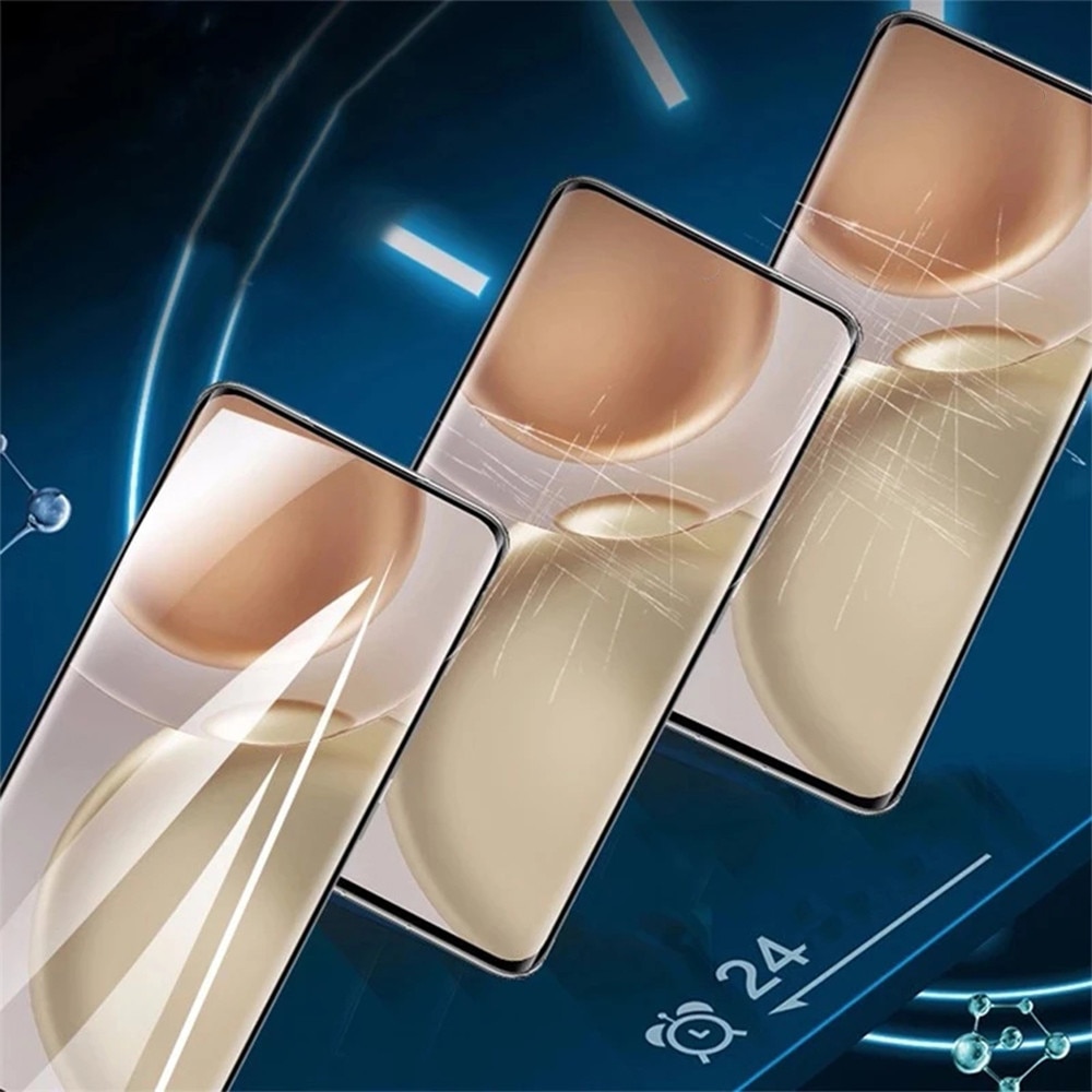 Folie Comando ElastoSafe compatibila cu Motorola Edge 60 Fusion, Microcapsule self-healing, Elastomer flexibil, Protectie sigura, Lipici pe intreaga suprafata, Montare rapida si usoara, Compatibila cu senzorul de amprenta, Full Surface
