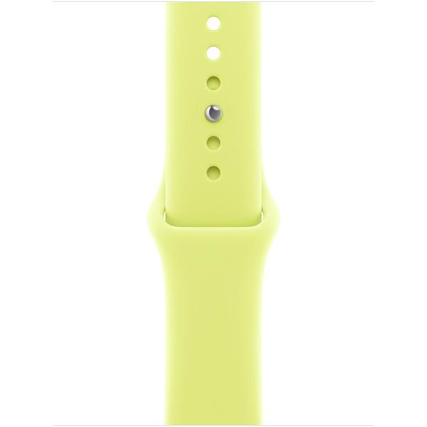 Curea Smartwatch Apple MFGD4ZM/A pentru Watch 42mm, Sport Band - M/L (Galben)