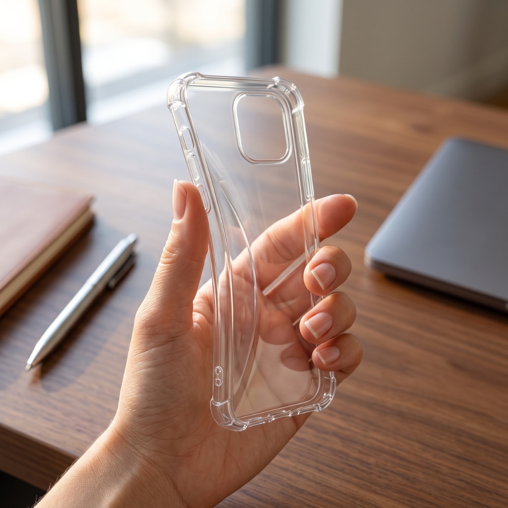 Husa pentru Xiaomi Redmi Note 15 Pro+ 5G, ClearShield Pro cu Tehnologie Aero-Shock, Protectie Camere si Ecran, Aderenta Ridicata, Transparent