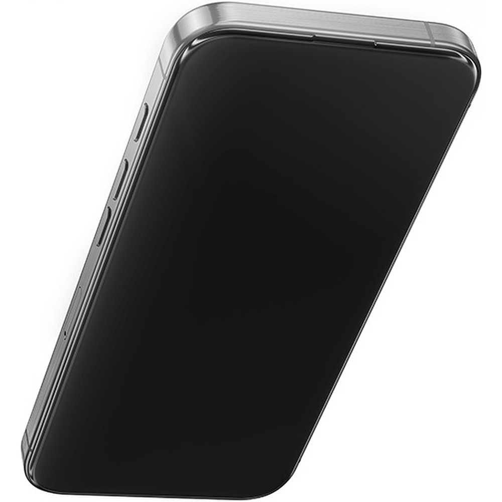 Folie protectie sticla securizata Benks Glass Warrior Screen Protector, Kit montare inclus, compatibila cu iPhone 16 Pro, Negru