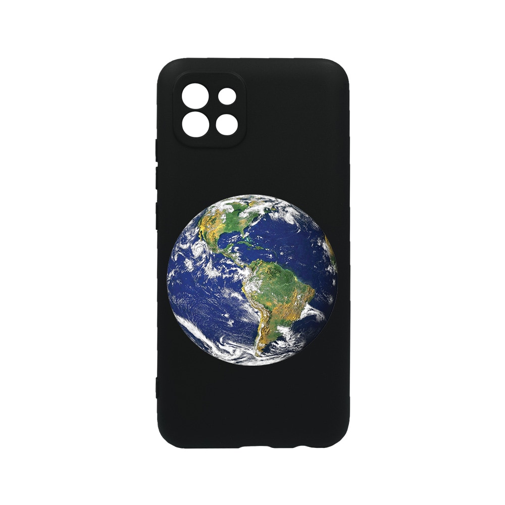 Husa BestCase® Slim SIlicon 0.8MM, Compatibila Cu Xiaomi Mi 11 Lite 5G / 4G / NE, Earth, Rezistenta la uzura, Protectie Camera, c-B 947