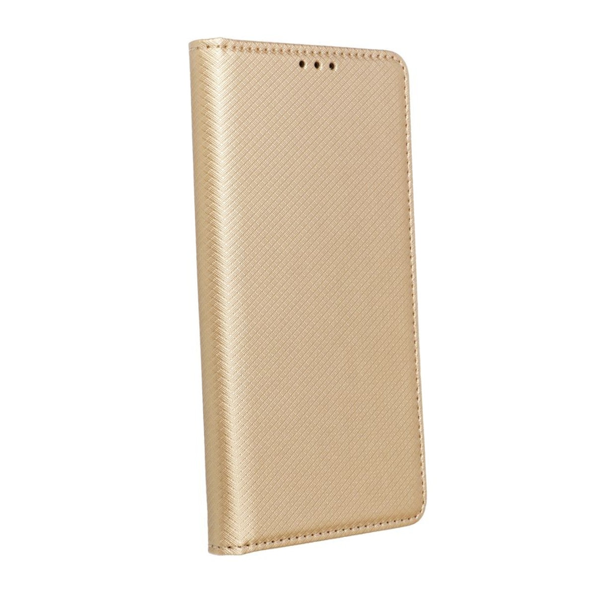 Husa tip carte, compatibila cu Xiaomi Redmi 13c 4G / 13c 5G, premium flip book cu inchidere magnetica si functie stand, buzunar card, auriu Auriu Flip cover