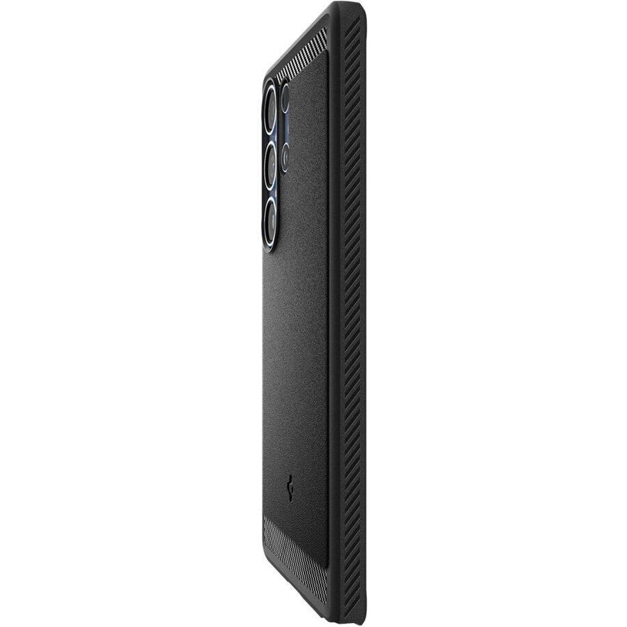 Carcasa Spigen Rugged Armor MagSafe compatibila cu Samsung Galaxy S25 Ultra Matte Black