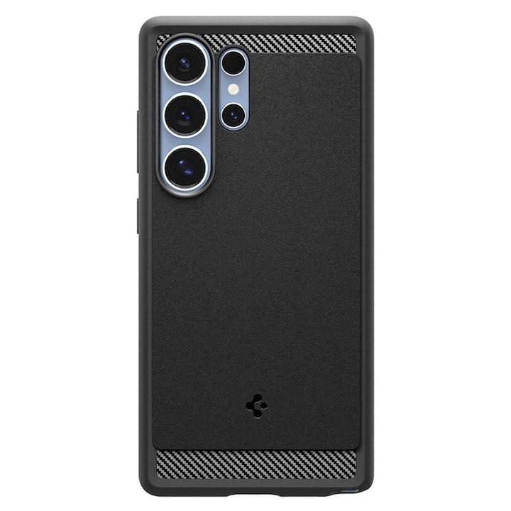 Carcasa Spigen Rugged Armor MagSafe compatibila cu Samsung Galaxy S25 Ultra Matte Black