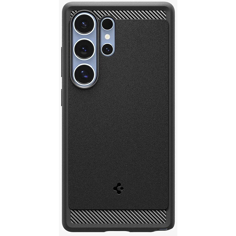 Carcasa Spigen Rugged Armor MagSafe compatibila cu Samsung Galaxy S25 Ultra Matte Black