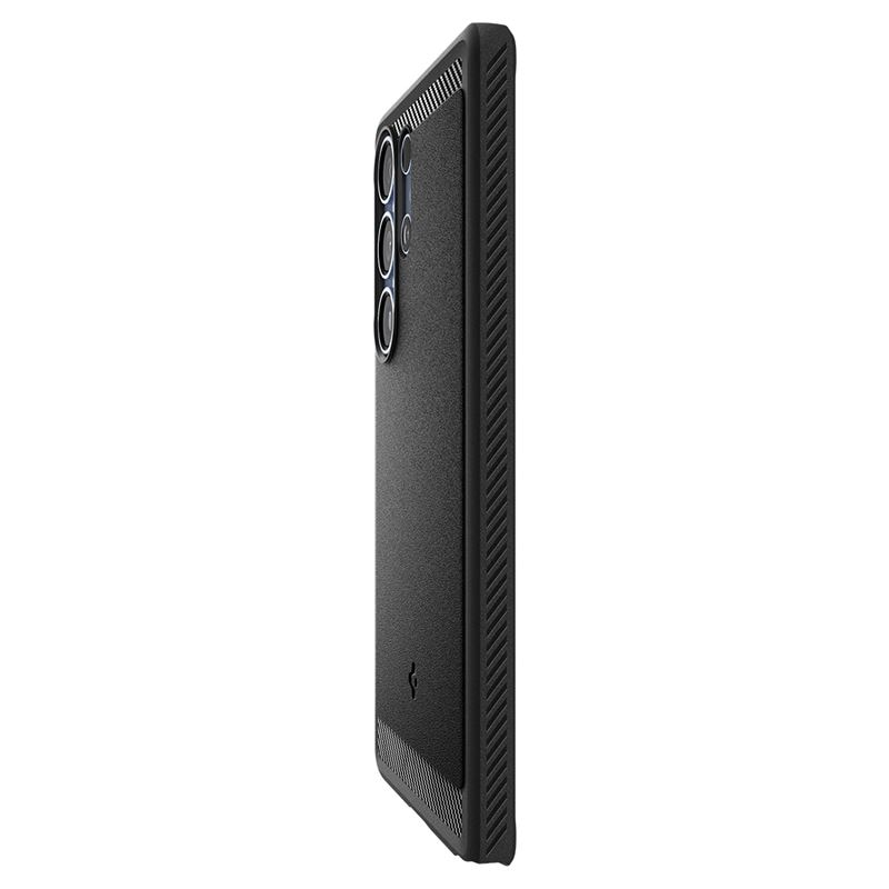Carcasa Spigen Rugged Armor MagSafe compatibila cu Samsung Galaxy S25 Ultra Matte Black
