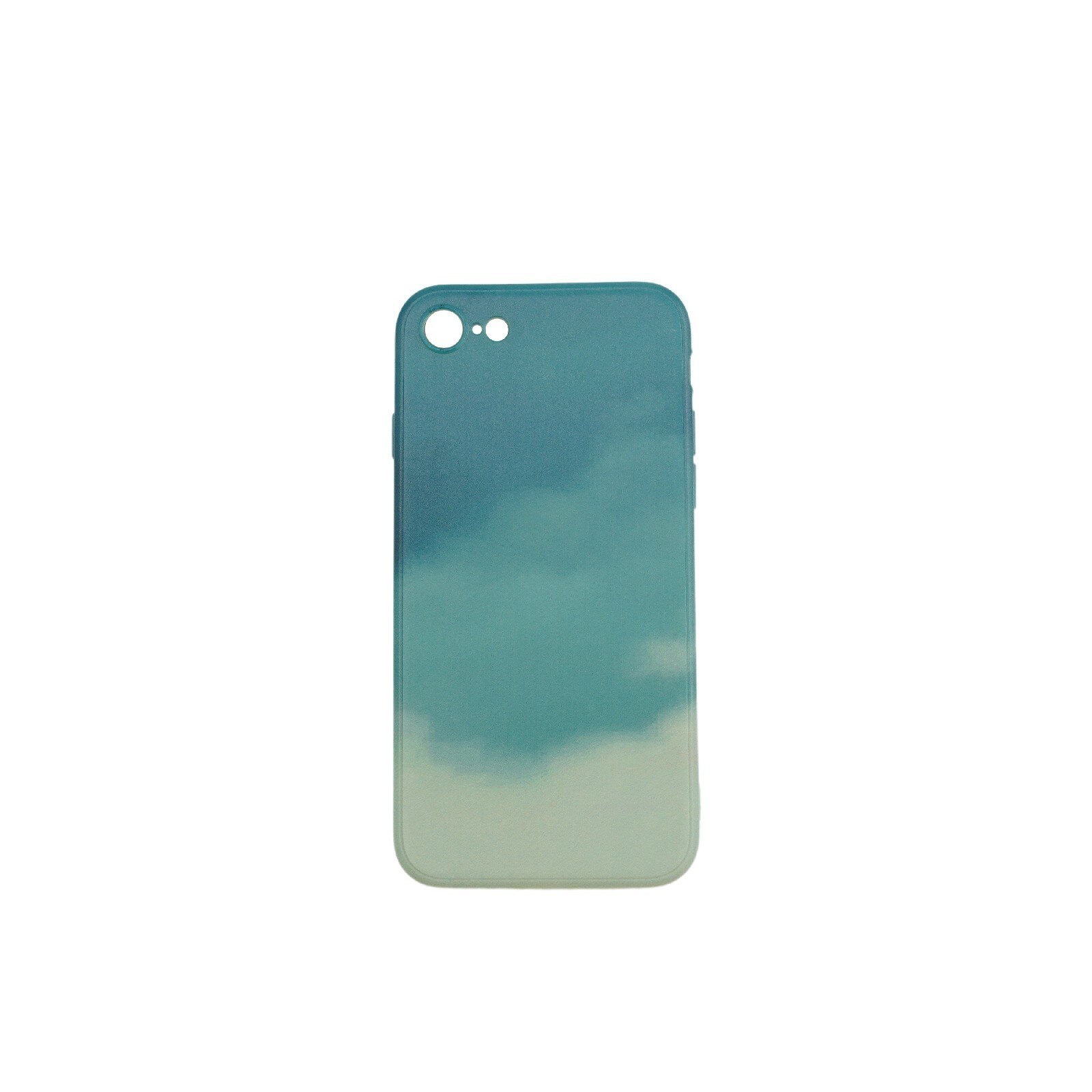 Husa protectie Flippy compatibila cu Apple iPhone 12 Pro Max Tpu Ombre, Verde/Alb