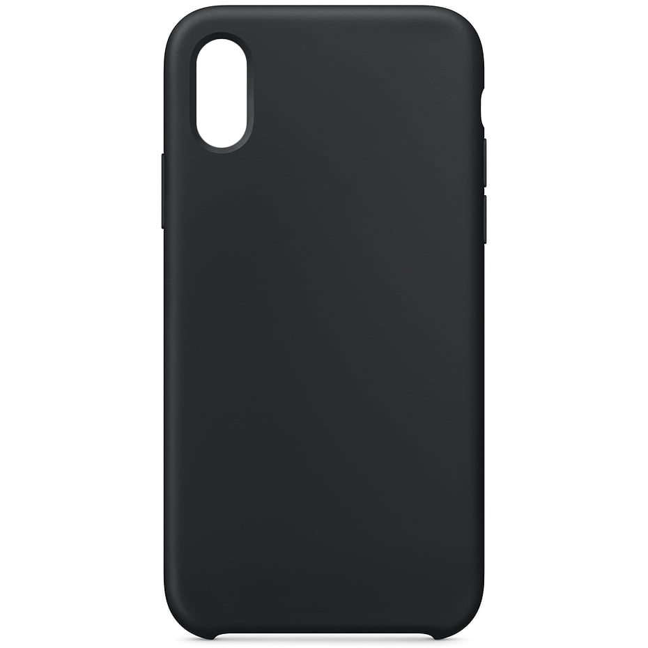 Husa silicon pentru Apple iPhone X/ XS, Soft Case, Black