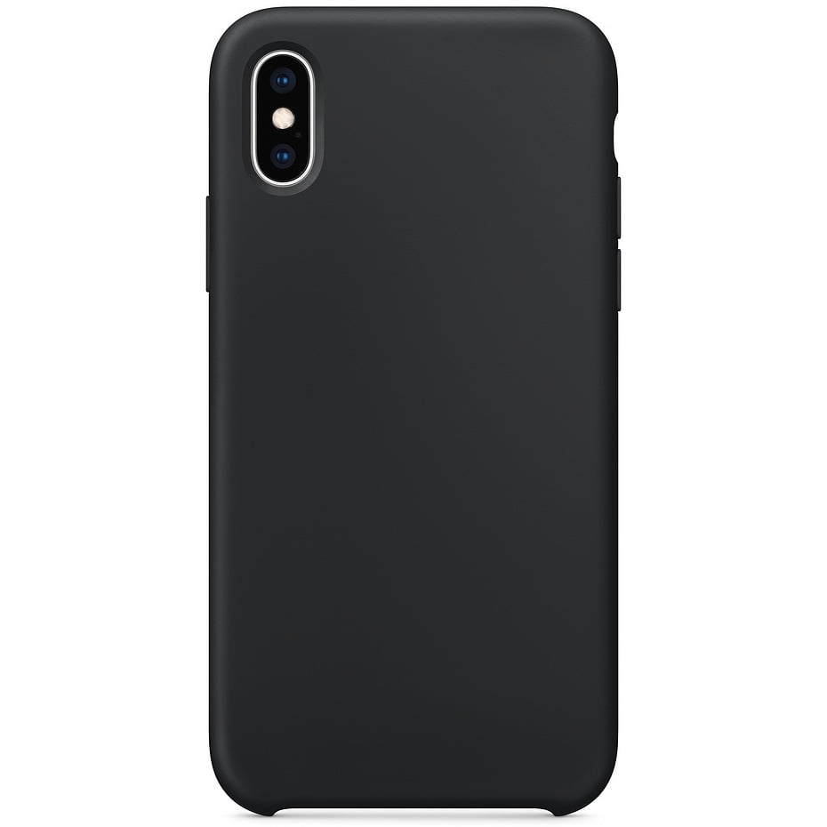 Husa silicon pentru Apple iPhone X/ XS, Soft Case, Black
