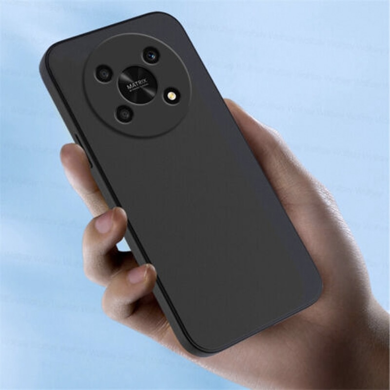 Husa din silicon compatibila cu Honor Magic 4 Lite 5G, Negru