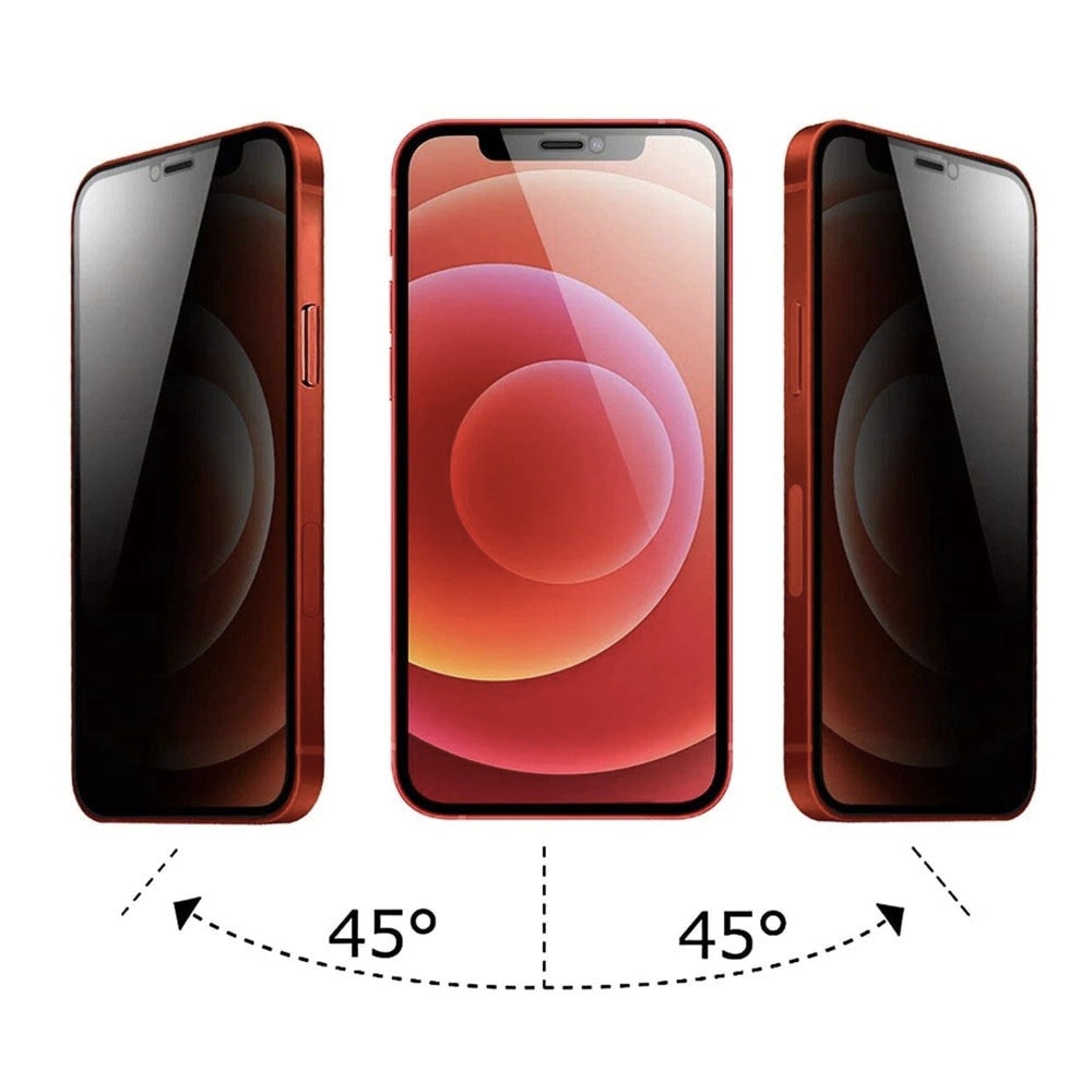 Folie PRIVACY pentru Huawei Nova 8i, Sticla Securizata, Rezistenta 9H (Anti-Explozie), Protectie Completa, Lipire pe Toata Suprafata, Optim Solution