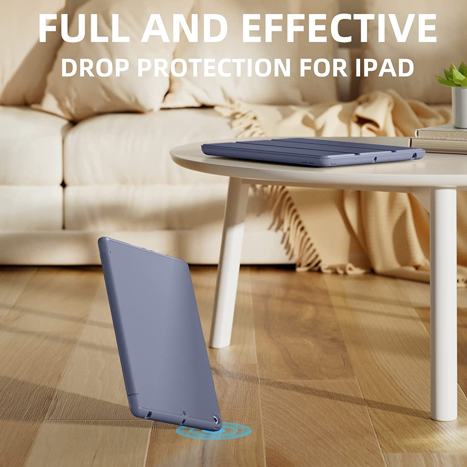 Husa tableta Orso pentru iPad 10,2 2019/2020/2021, flexibila, cu suport pentru creion, verde padure
