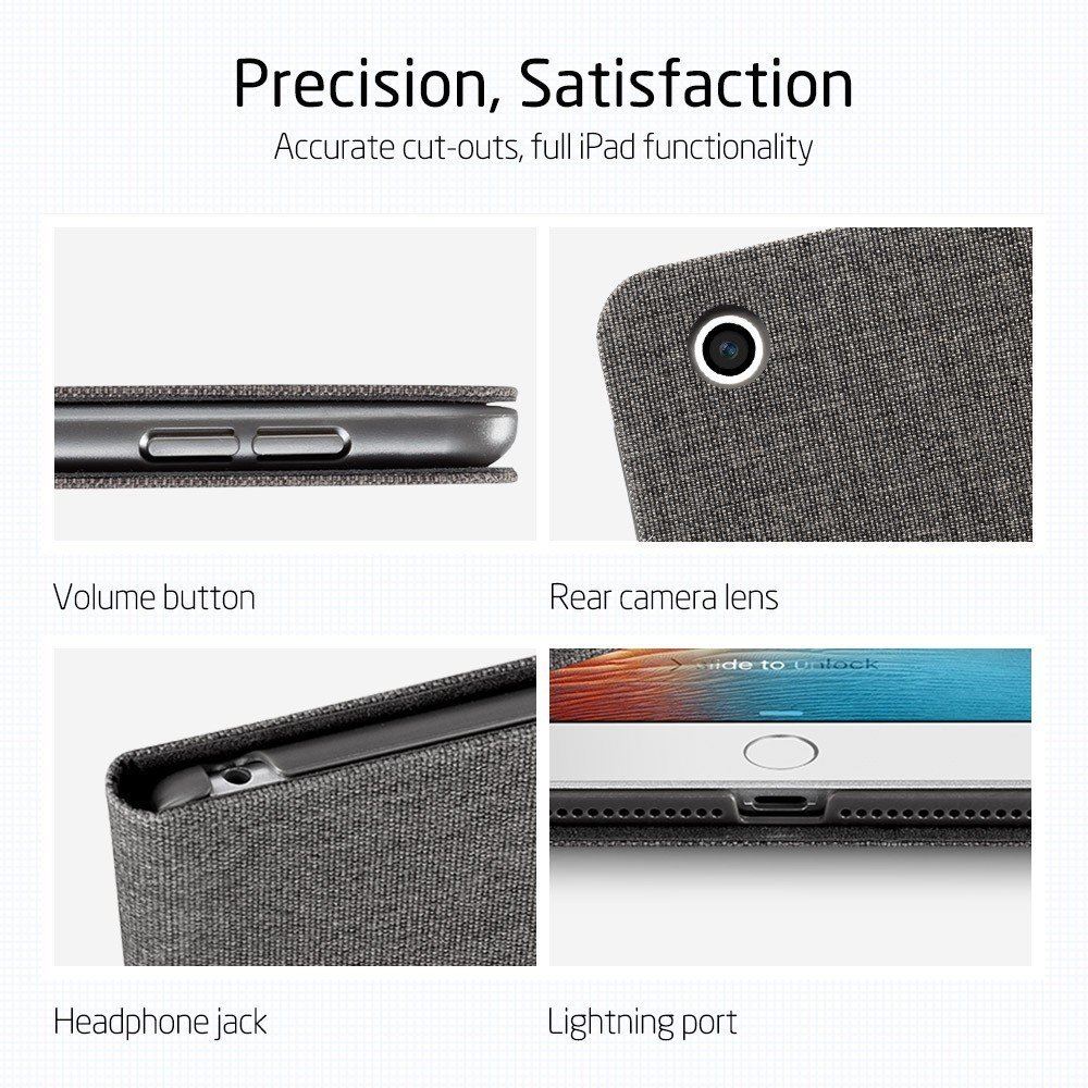 Husa tableta ESR Smart Case Twilight pentru iPad Mini 1/2/3, protectie completa, functie de suport, culoare multicolor
