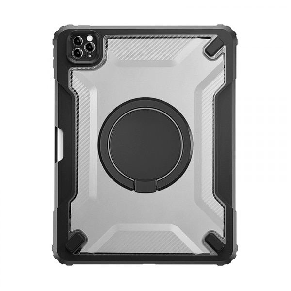 Husa tableta WiWU, Rotativa, pentru iPad Air 4/5/11, neagra, cu suport pentru creion
