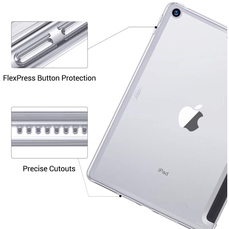 Husa tableta, ESR, Yippee Shell, transparenta, pentru iPad Air 2019