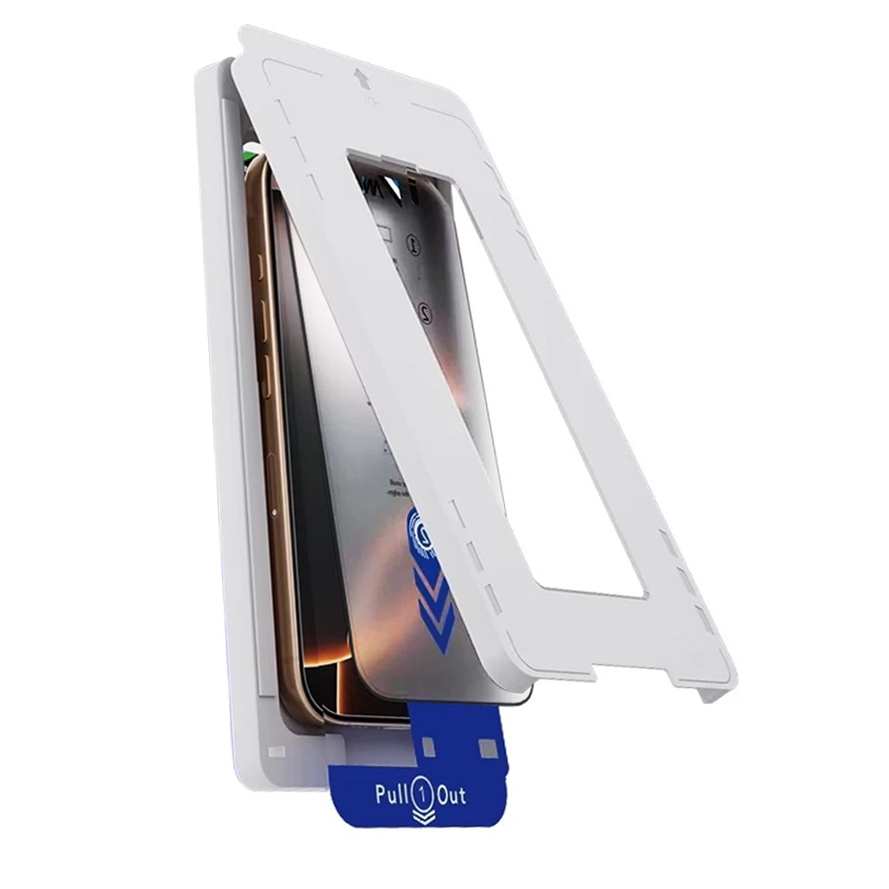 Folie pentru iPhone 16 Pro Max - ANANK 2.5D 2X Reinforced Screen Protector - Black