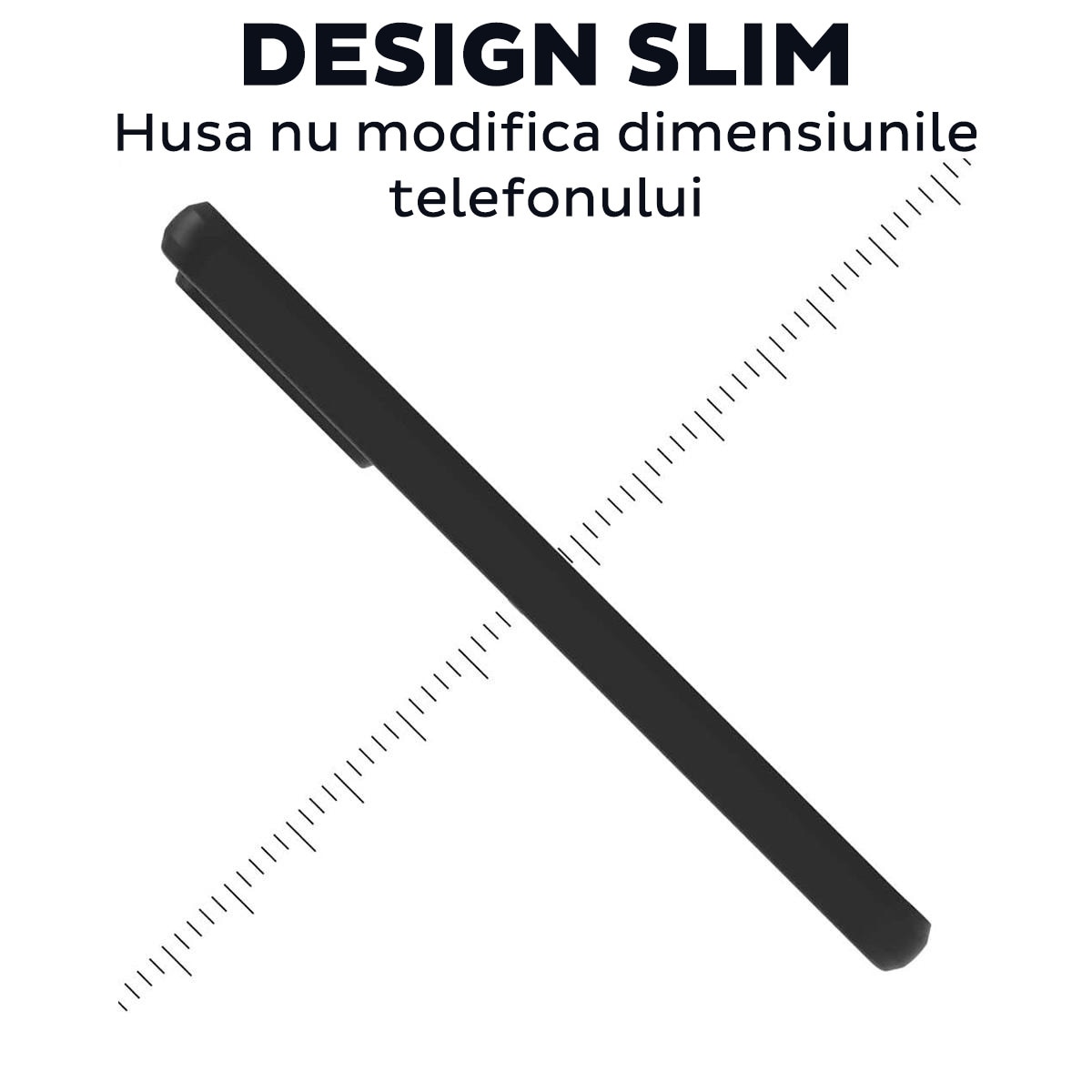 Husa pentru Honor 600 Pro Daden® Silicon SoftFlex, Ultra Slim, Protectie sporita, Interior de microfibra, Mov deschis