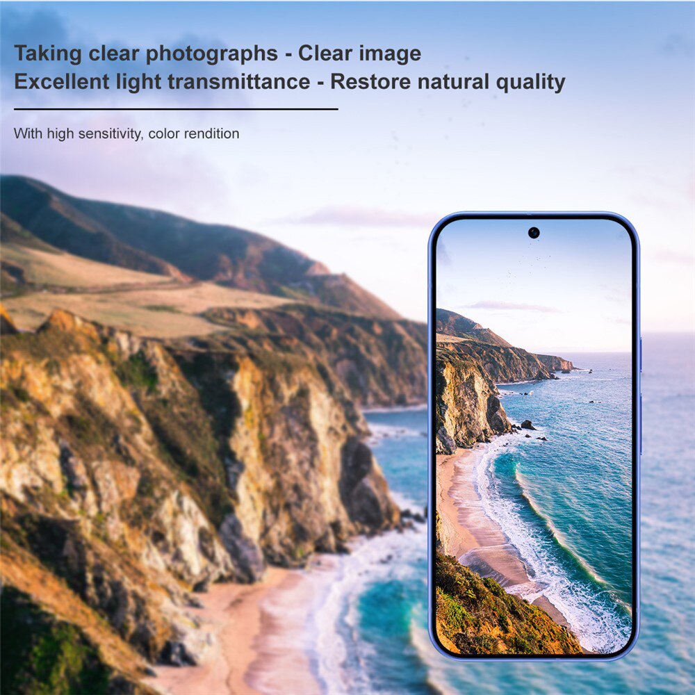 Folie Camera pentru Google Pixel 11 - Techsuit Full Camera Glass - Black