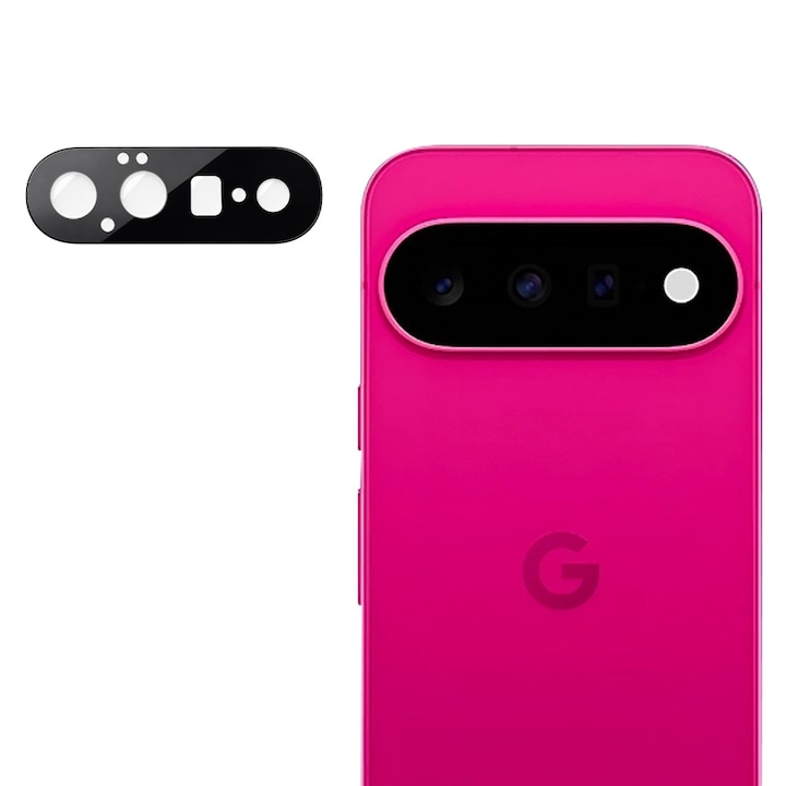 Folie Camera pentru Google Pixel 11 - Techsuit Full Camera Glass - Black