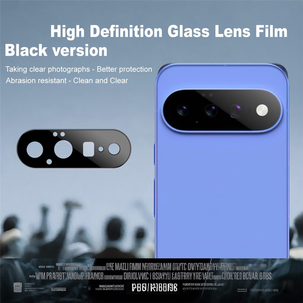 Folie Camera pentru Google Pixel 11 - Techsuit Full Camera Glass - Black