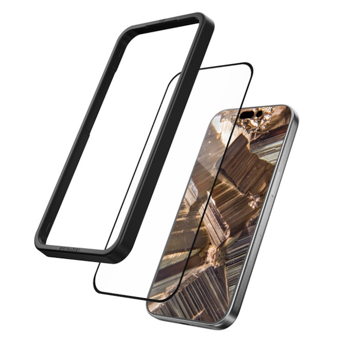 Folii protectie telefoane MagEasy Vetro Anti-Blue Light, 0,33mm, transparent, pentru iPhone 17 Pro Max