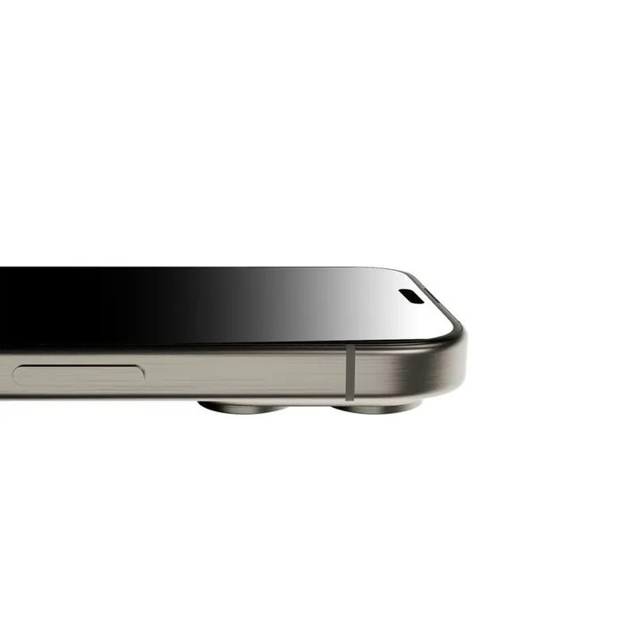 Folie protectie MagEasy Vetro Privacy pentru iPhone 16 Pro Max, 0.33mm, anti-amprente, instalare usoara
