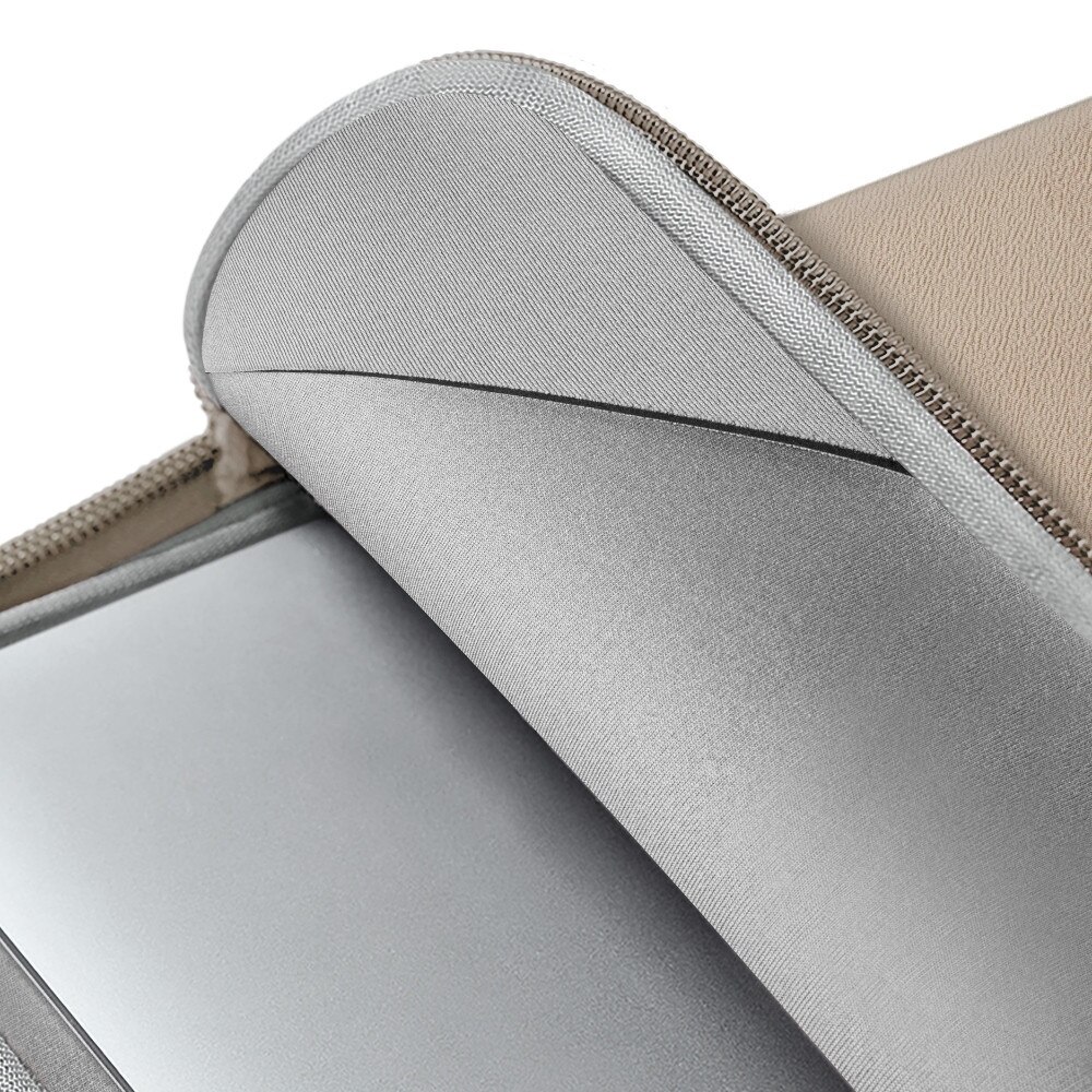 Etui laptop 14" UNIQ, neopren, impermeabil, culoare Nude Brown
