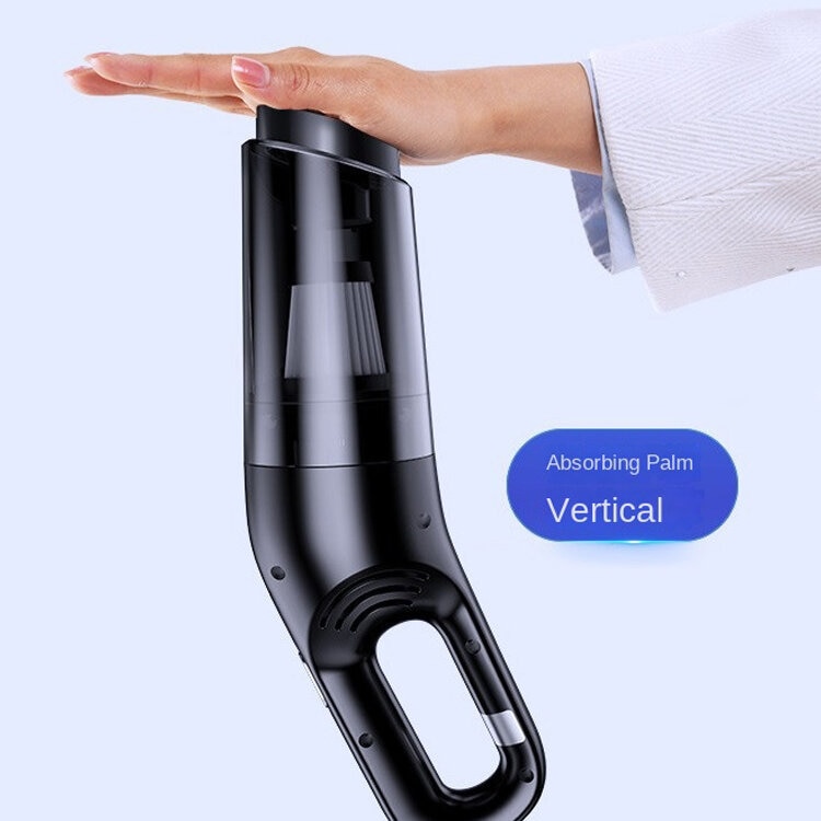 Aspirator portabil, 2000mAh, negru, 35x11x13.6cm