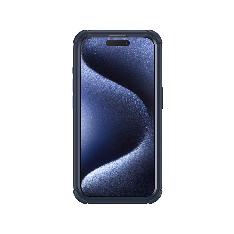 Husa Esr 360 Tough Armor Cu Functie Magsafe Compatibila Cu iPhone 15 Pro Max, Protectie si Stand La Camera, Blue