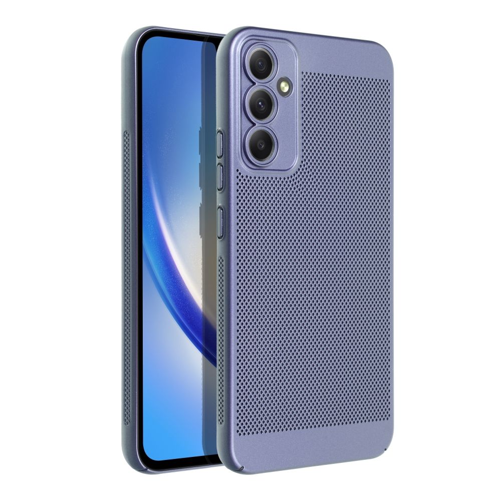 Husa de protectie Ultra-Subtire BREEZY pentru Samsung Galaxy A34 5G, albastra