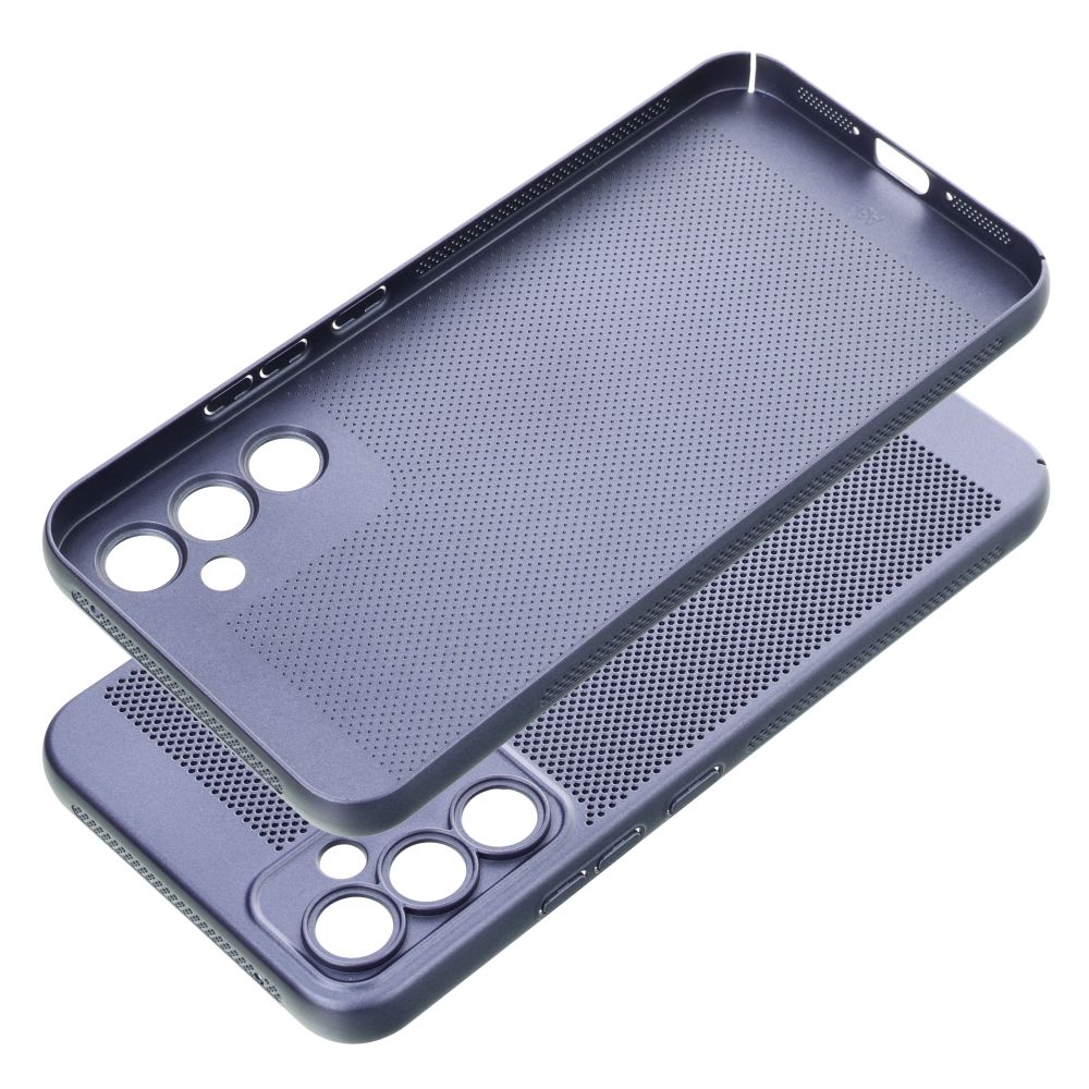 Husa de protectie Ultra-Subtire BREEZY pentru Samsung Galaxy A34 5G, albastra